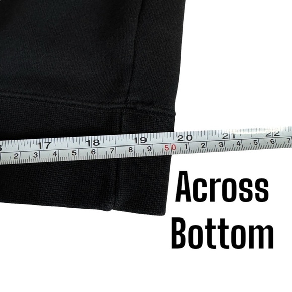 Puma Black Pocket Arm Pullover Crew Neck Sweatshirt Mens Large Unisex Logo - Picture 7 of 8